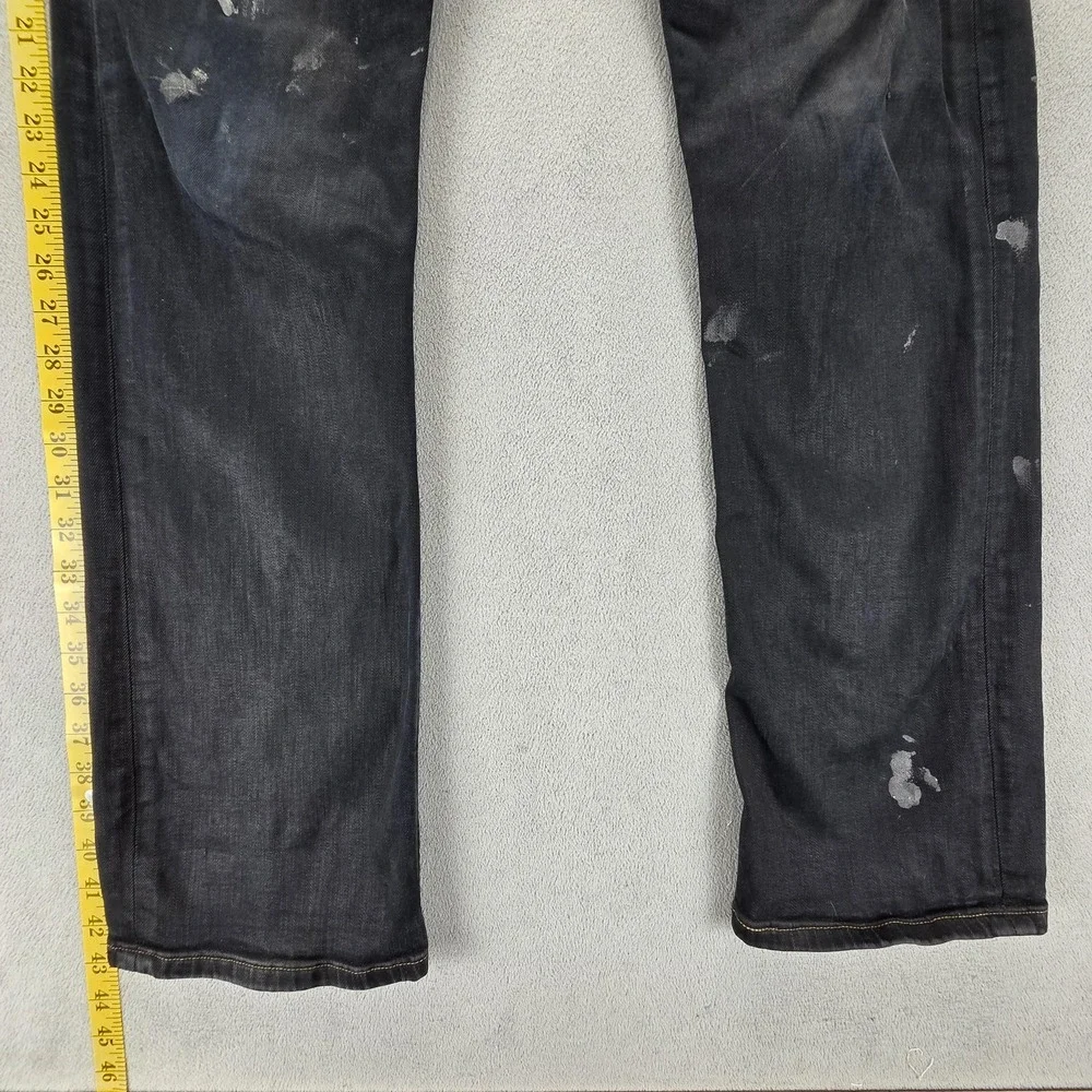 Vintage Levis 506‎ Jeans Mens 33x32 Black Standard Engineered Zip Fly